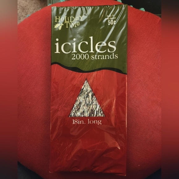 Vintage Tinsel Christmas Tree Icicles Brite Star 2000 Strands - Picture 4 of 8